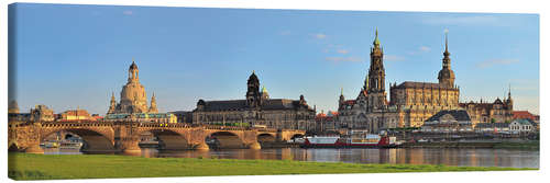 Canvas print Dresden Canaletto view