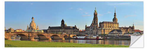 Selvklebende plakat Dresden Canaletto view