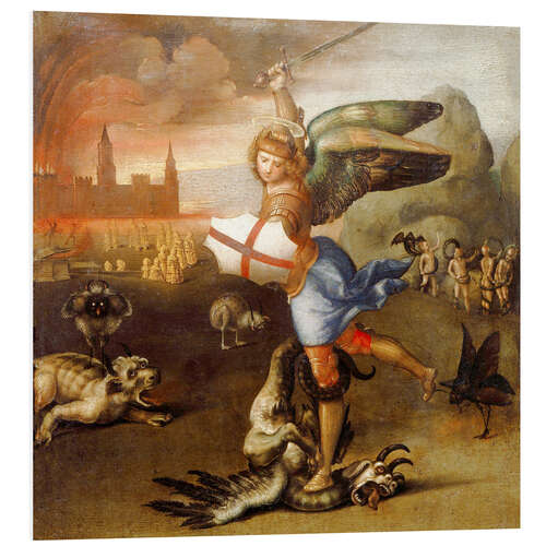 Quadro em PVC St. Michael