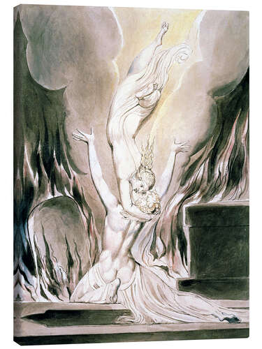 Canvas print The Reunion of the Soul and the Body