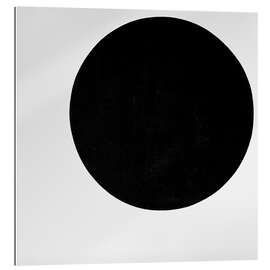 Gallery print Black circle