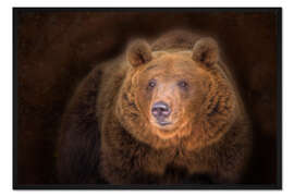 Gerahmter Kunstdruck meister petz