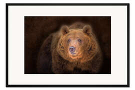 Gerahmter Kunstdruck meister petz