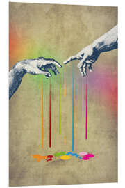 Hartschaumbild Sondern erlöse uns von dem Bösen