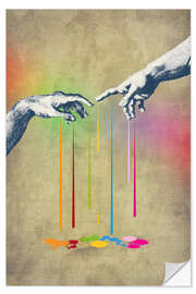 Sticker mural Mais délivre-nous du mal