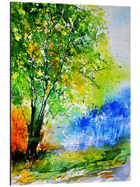 Magnettafel Sommerbaum