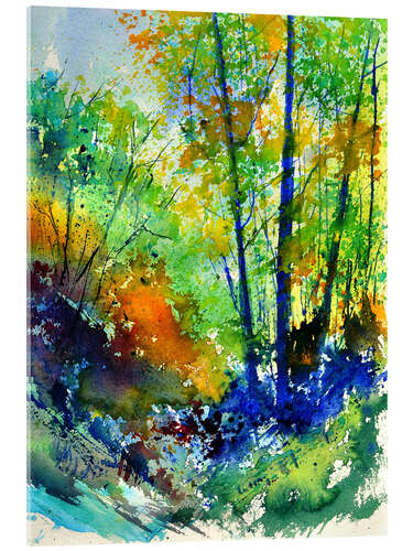 Quadro em acrílico Forest idyll