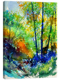 Canvas print Forest idyll