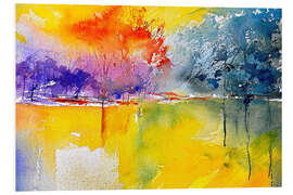 Tableau en PVC Paysage abstrait