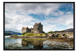 Gerahmter Kunstdruck Schottland - Eilean Donan Castle