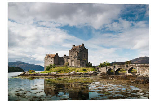 Foam board print Eilean Donan Castle, Scotland