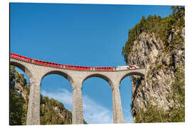 Magnettafel Glacier-Express | Landwasser-Viadukt |