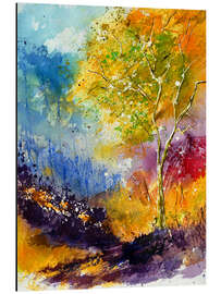 Magnettafel Herbstbaum