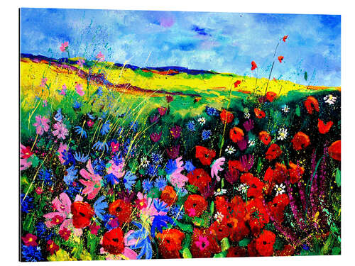 Gallery print Wild flower field