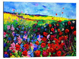 Magnettafel Wildes Blumenfeld