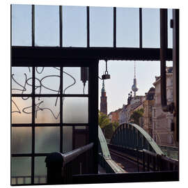 Magnettafel U-Bahnhof der Linie U2 nach Pankow