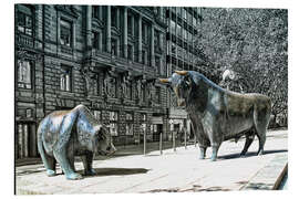 Magnettafel Frankfurter Börsentiere