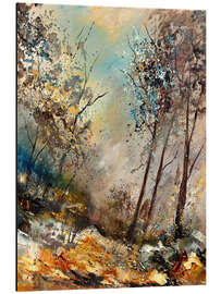 Magnettafel Herbstwald