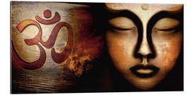 Tableau en plexi-alu Siddhartha et Om