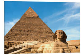 Magnettafel Sphinx vor der Großen Pyramide
