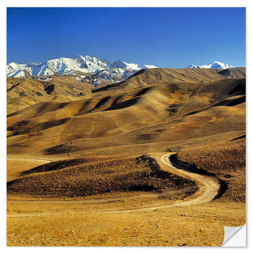 Wall sticker Road to the Hindu Kush