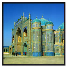 Gerahmter Kunstdruck Ali-Mausoleum in Masar-e-Scharif
