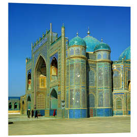 Foam board print Ali mausoleum in Masar-e-Sharif