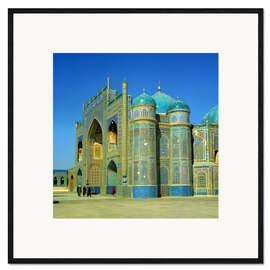 Gerahmter Kunstdruck Ali-Mausoleum in Masar-e-Scharif