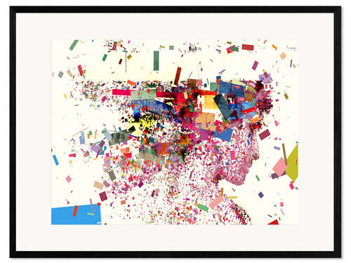 Impression artistique encadrée Ève