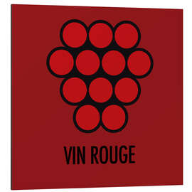 Magnettafel Rotwein