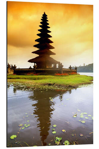 Alubild Tempel auf Bali