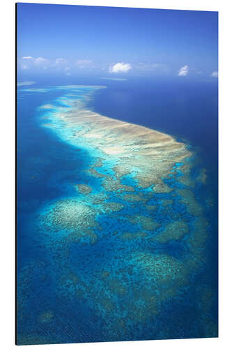 Aluminium print Great Barrier Reef Marine Park