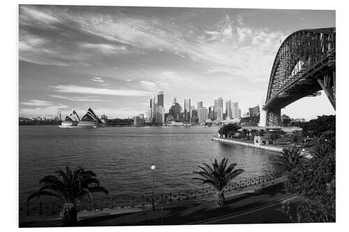 Bilde på skumplate View over Sydney's landmark