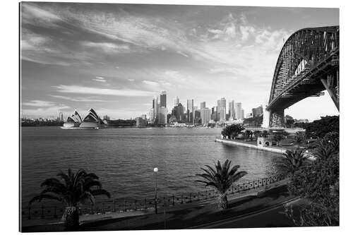 Tableau en plexi-alu Vue sur le point de repère de Sydney