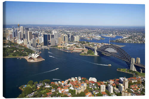 Canvas print Sydney skyline