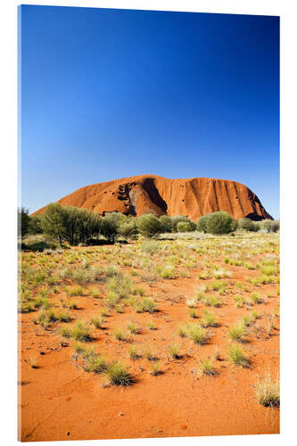 Acrylic print Ayers Rock