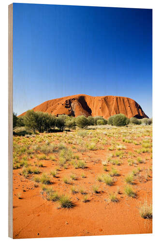 Quadro de madeira Ayers Rock