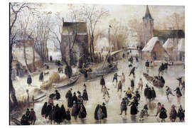 Magnettafel Eislaufen