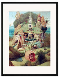 Gerahmter Kunstdruck Paradiesdarstellung