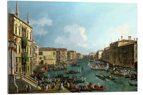 Gallery print Regatta on the Canale Grande