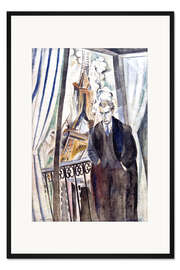 Gerahmter Kunstdruck Philippe Soupault, Dichter