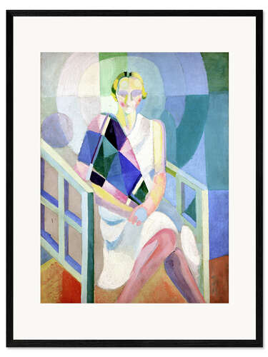 Impresión de arte enmarcada Madame Heim