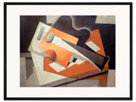 Gerahmter Kunstdruck Die Gitarre