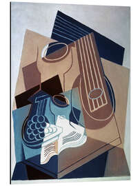 Magnettafel Mandoline und Trauben