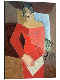 Magnettafel Die Sängerin