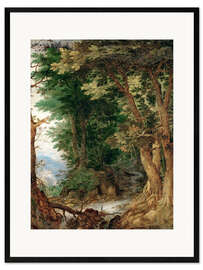 Framed art print Woodland