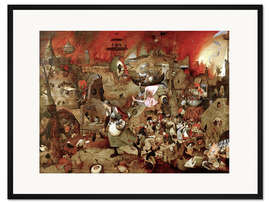 Gerahmter Kunstdruck Dulle-Griet