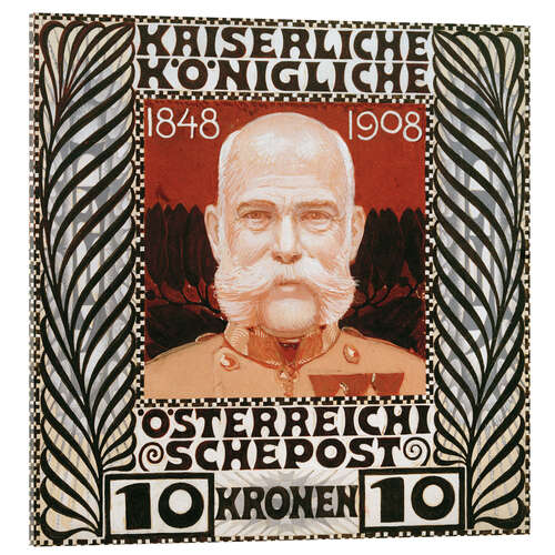 Acrylglasbild Der österreichische Kaiser Franz Joseph