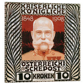 Acrylglas print The Austrian emperor Franz Joseph