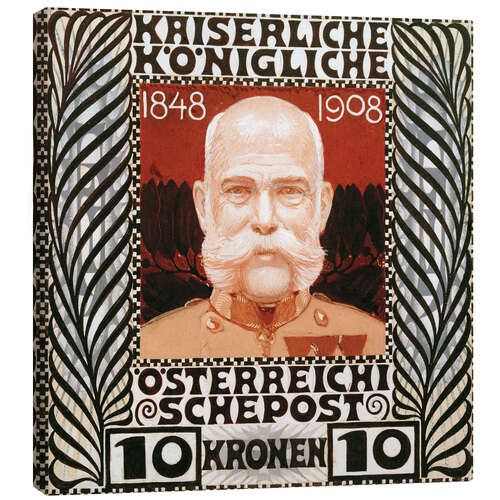 Canvas print The Austrian emperor Franz Joseph